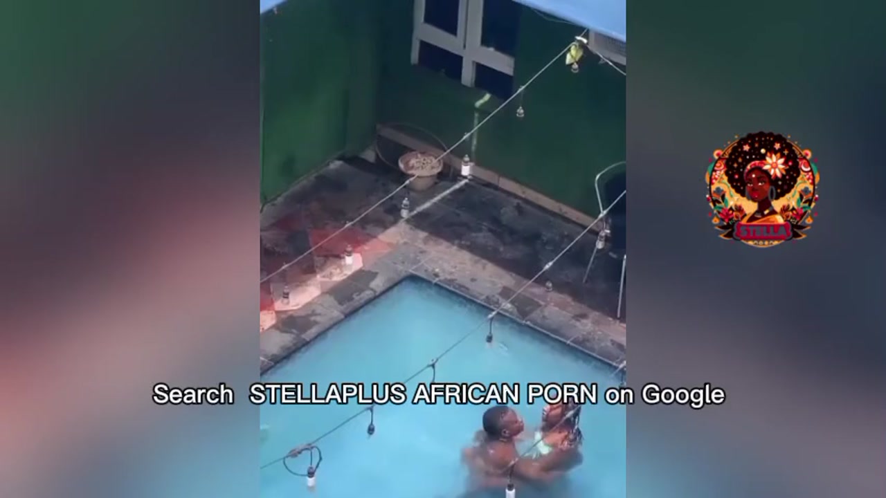 Lovers caught having sex in a hotel pool preview image
