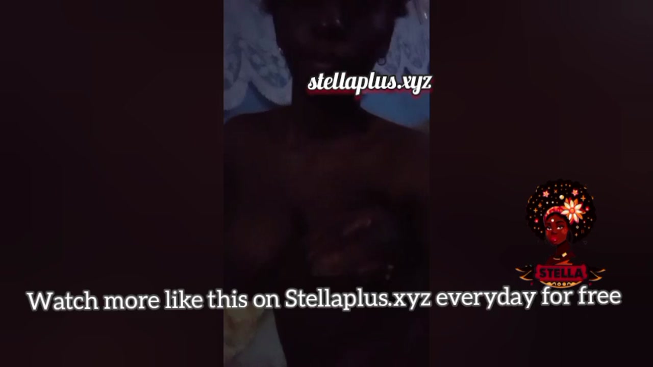 Nude Video: wet and hairy black pussy of a Nigerian teen with big boobs preview image