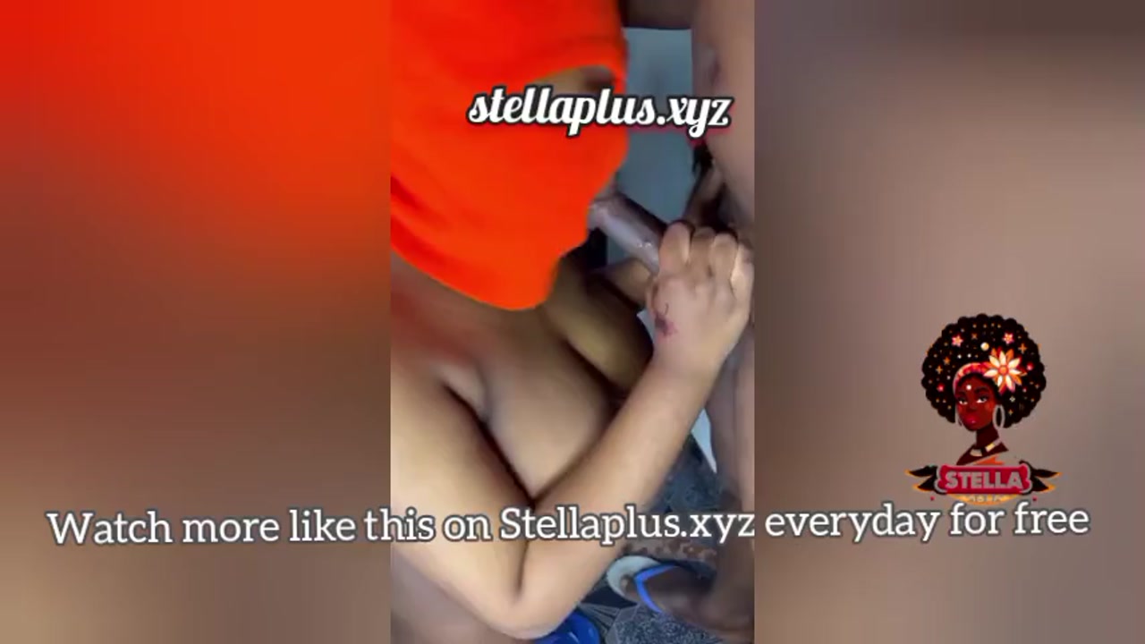 Naija babe blowing a dick harder than a trumpet in hot naija porn video preview image
