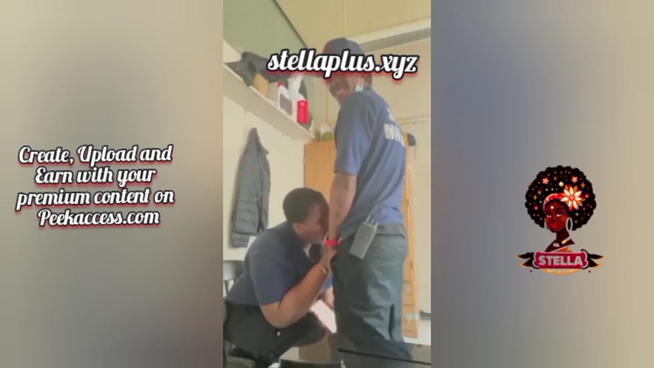 Kenyan sex video: my co-worker loves sucking my dick at work preview image