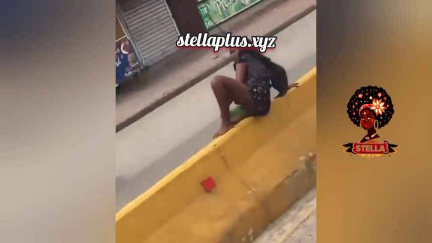 Mad Nigerian woman quenching konji in public thumbnail 1