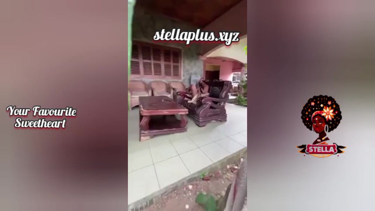 Ghana girl caught on cam