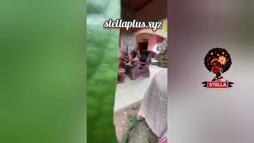 Ghana girl caught on cam