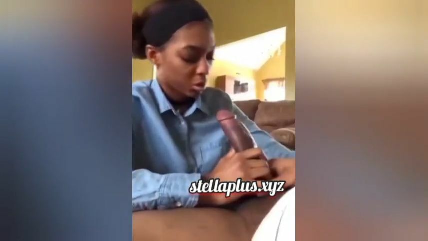 Homemade African blowjob xxx video